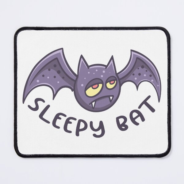 Item preview, Sleepy Bat Monster text designed and sold by Goba Bali Studio.