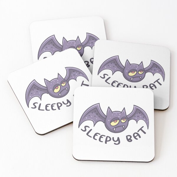 Item preview, Sleepy Bat Monster text designed and sold by Goba Bali Studio.