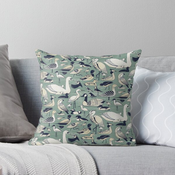 Item preview, Water birds - Granite Green designed and sold by appleyards.