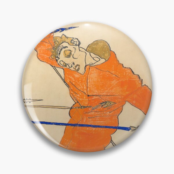 Item preview, Egon Schiele Exhibition Poster designed and sold by Vintage Wall Art.