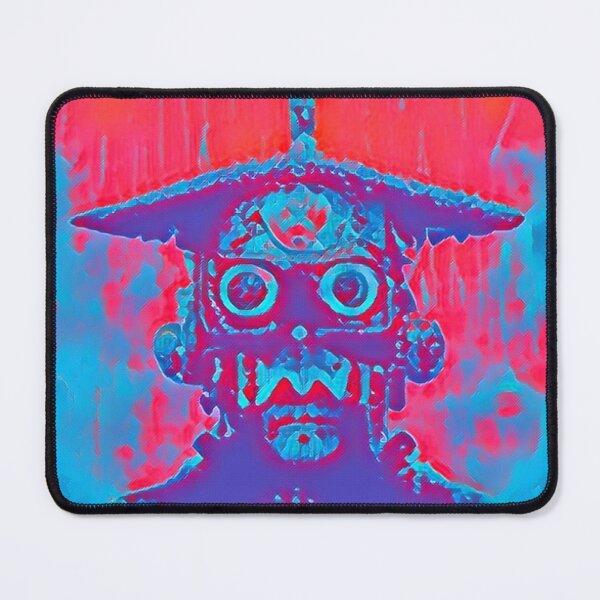 Item preview, Trippy Steampunk Samurai Head designed and sold by rovtobuno.