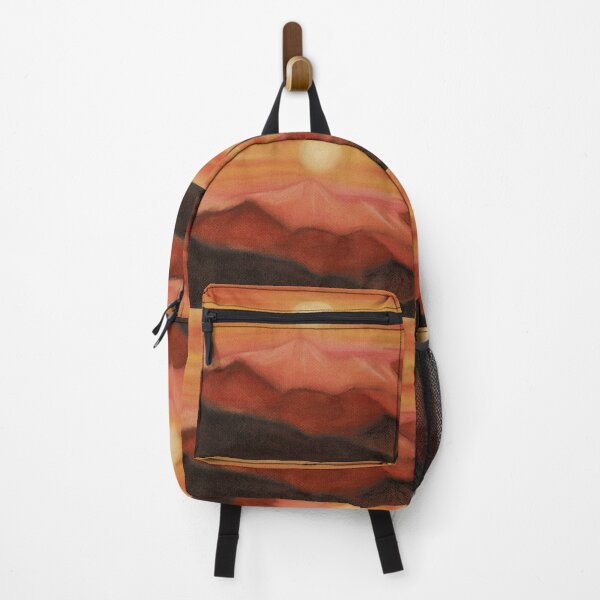 Item preview, Orange mountains designed and sold by Crystal Fiquette.