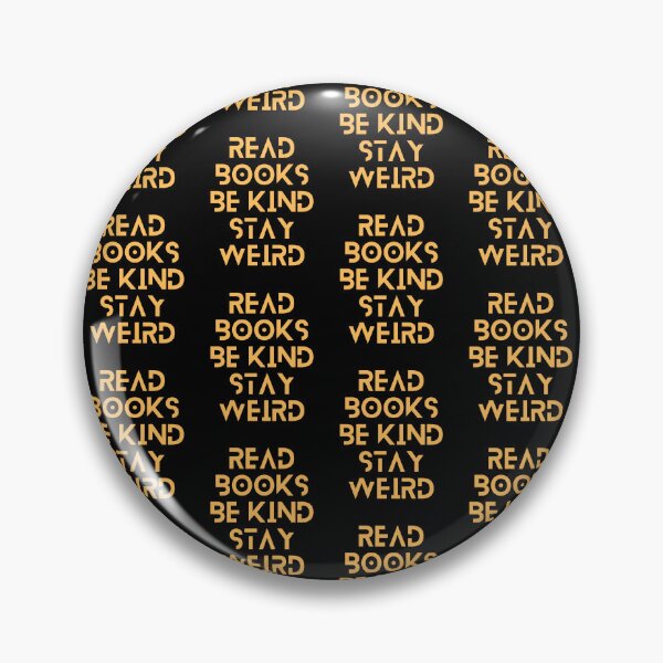 Item preview, Read Books Be Kind Stay Weird Orange Quote designed and sold by Ivy-si.