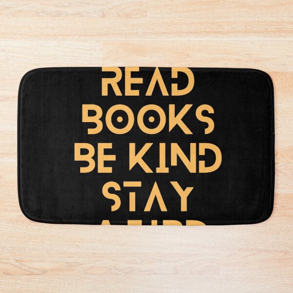 Item preview, Read Books Be Kind Stay Weird Orange Quote designed and sold by Ivy-si.