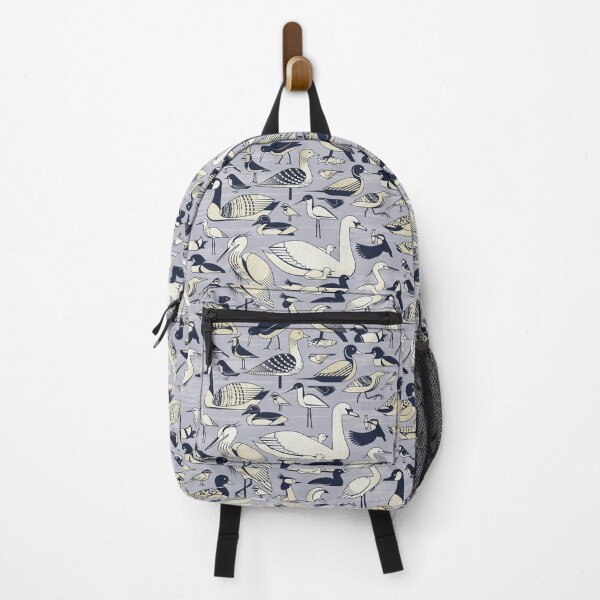 Item preview, Water birds - Lavender Grey designed and sold by appleyards.