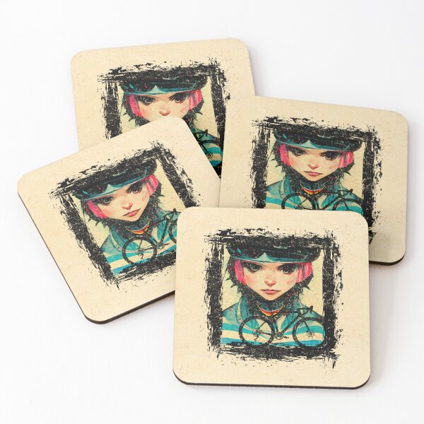 Item preview, Anime Bike Punk Girls designed and sold by tabemisa.