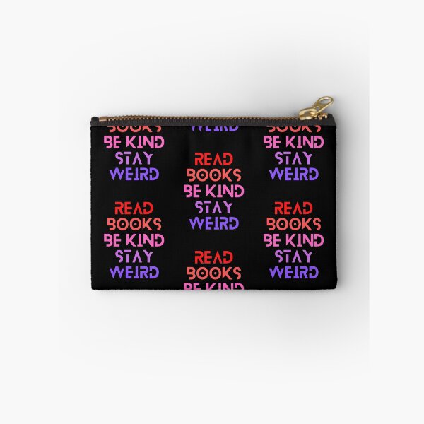 Item preview, Read Books Be Kind Stay Weird Blue Quote designed and sold by Ivy-si.