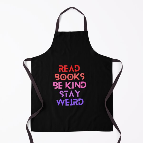 Item preview, Read Books Be Kind Stay Weird Blue Quote designed and sold by Ivy-si.