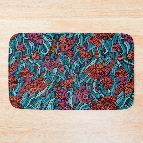 Item preview, Floral pattern designed and sold by onemoremask.