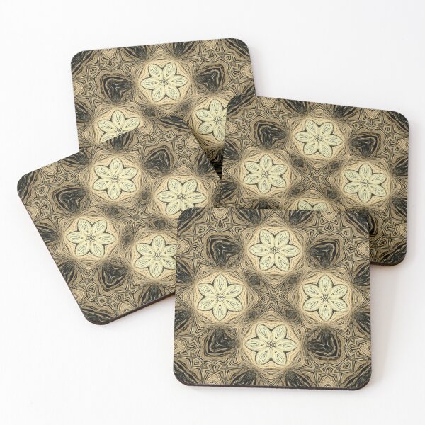 Item preview, Abstract Boho Biophilic Design Nature Vibes in Brown Earth Shades 4 of 4 designed and sold by Beachy.