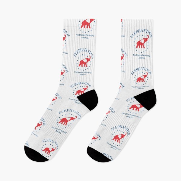 Item preview, Anti Republican Pro Democrat Elephantpox  designed and sold by The Junto Shop.