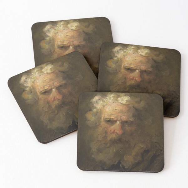 Item preview, Head of an old man by Jean-Honore Fragonard  designed and sold by Vintage Wall Art.