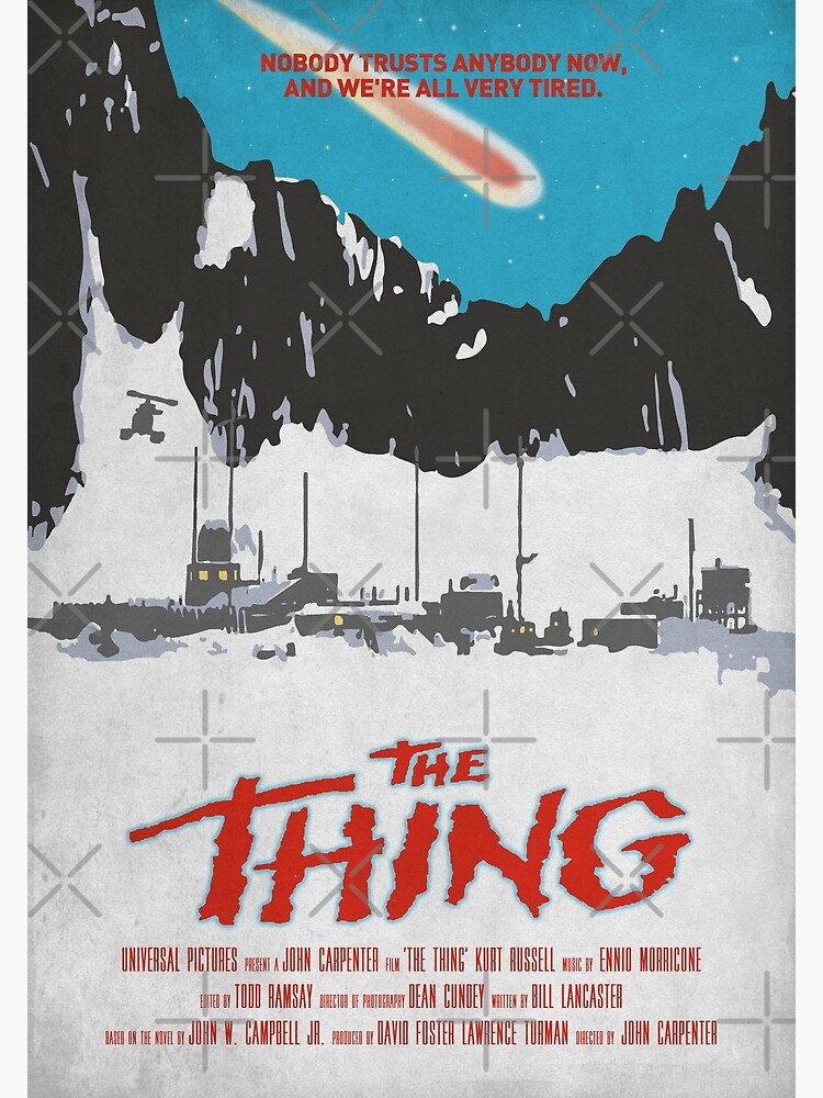 Póster de película The Thing 1982 | Postal