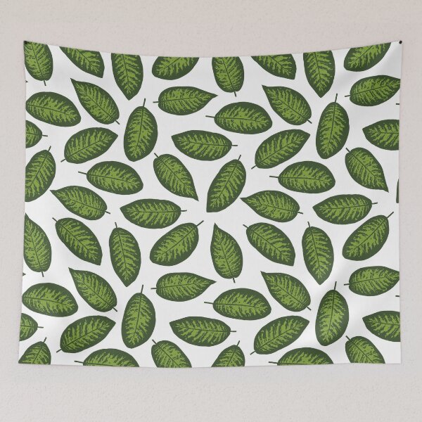 Item preview, Dieffenbachia tropical leaf pattern designed and sold by designer437.