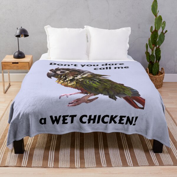 Artikelvorschau, Wet Chicken Pet Green Cheek Conure | Gebadete Sittiche | Nasser kleiner Papagei | Nasser Sittich | Papageienliebhaber entworfen und verkauft von TatianaLG.