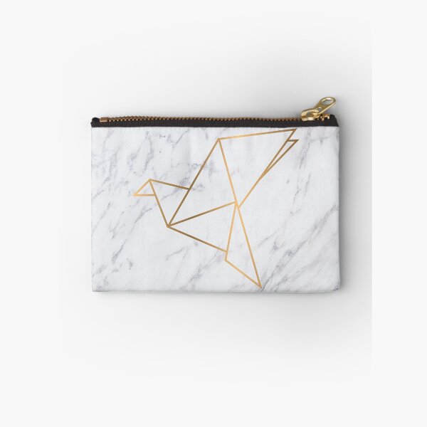Item preview, Marble Gold Origami Bird designed and sold by Penelope Dale.
