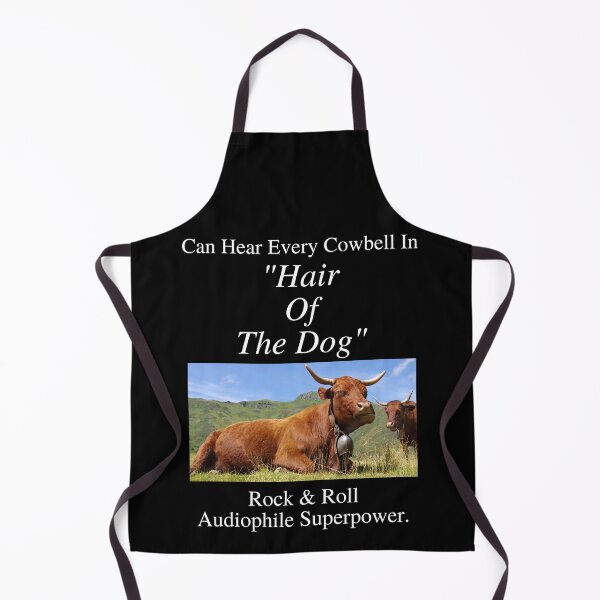 Item preview, Rock And Roll Audiophile Hear Every Cowbell Hair of the Dog 01 White Text designed and sold by TWMBDesigns.