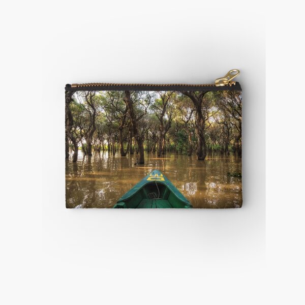 Item preview, Canoeing through Mangrove Forest designed and sold by aaronchoi.
