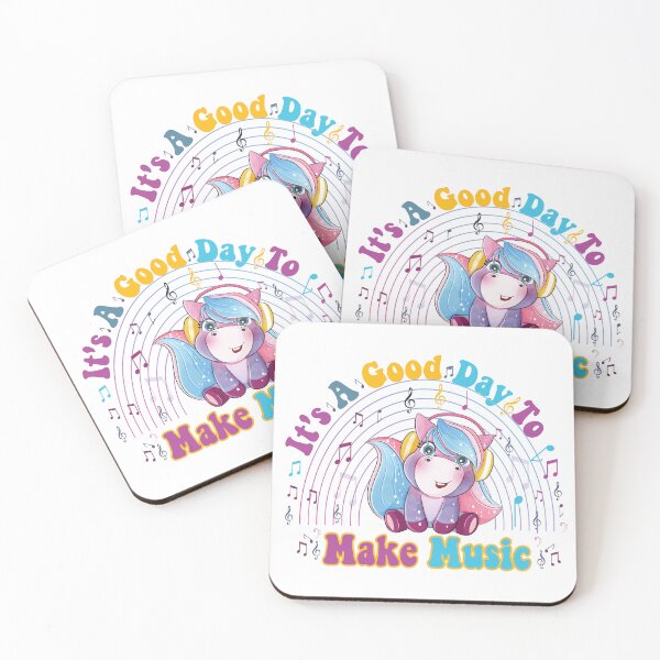 Item preview, It's A Good Day To Make Music For Teen Girls Funny Unicorn designed and sold by smarayoung.