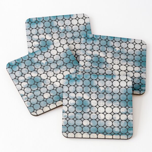 Item preview, Cloudy Icosahedron&Dodecahedron Mosaic designed and sold by createVisions.