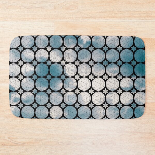 Item preview, Cloudy Icosahedron&Dodecahedron Mosaic designed and sold by createVisions.