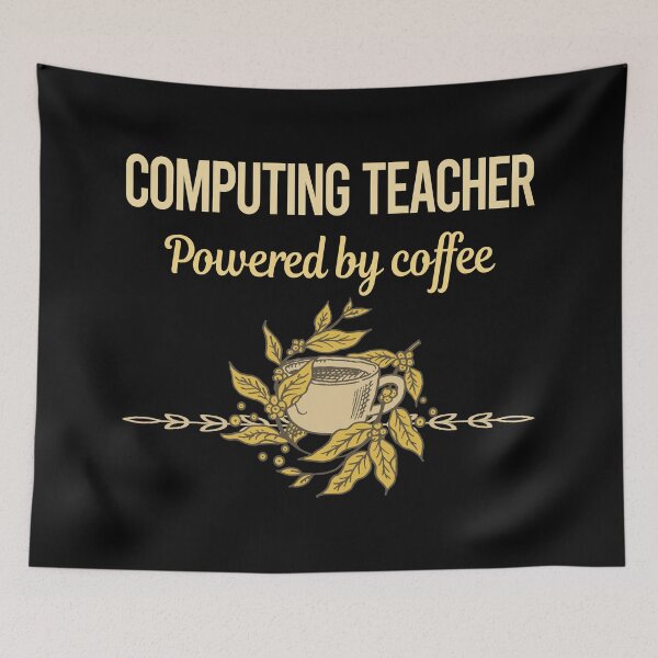 Item preview, Powered By Coffee Computing Teacher designed and sold by trinayolkcelia.