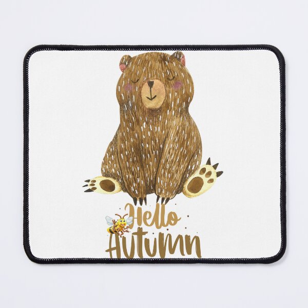 Item preview, Hello Autumn Bear designed and sold by WORLD-SOFIA.