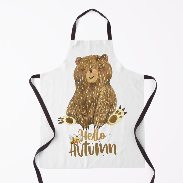 Item preview, Hello Autumn Bear designed and sold by WORLD-SOFIA.