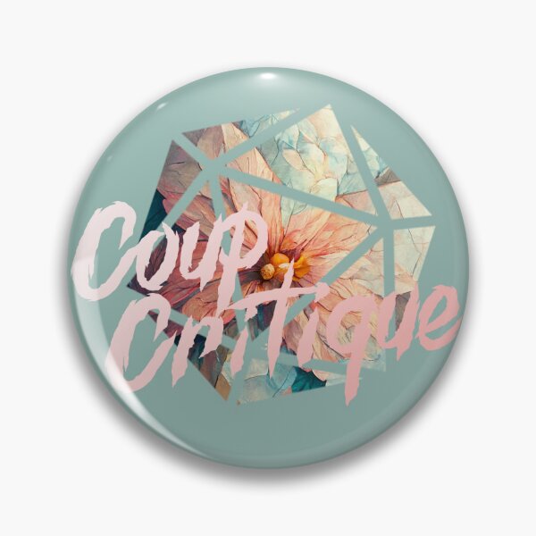 Item preview, Floral Critical Hit designed and sold by CoupCritique.
