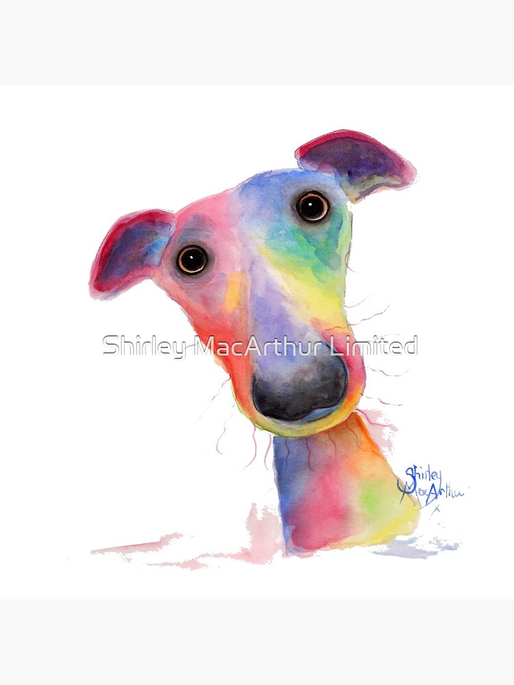 WHiPPeT GReYHouND DOG 'HANK' BY SHIRLEY MACARTHUR by ShirleyMacA