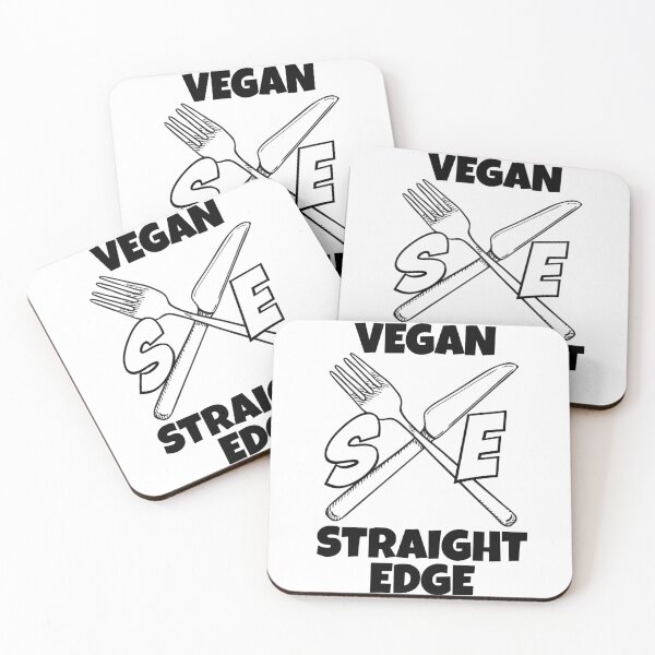 Item preview, VEGAN STRAIGHT EDGE, SXE designed and sold by MurdockDesigns.