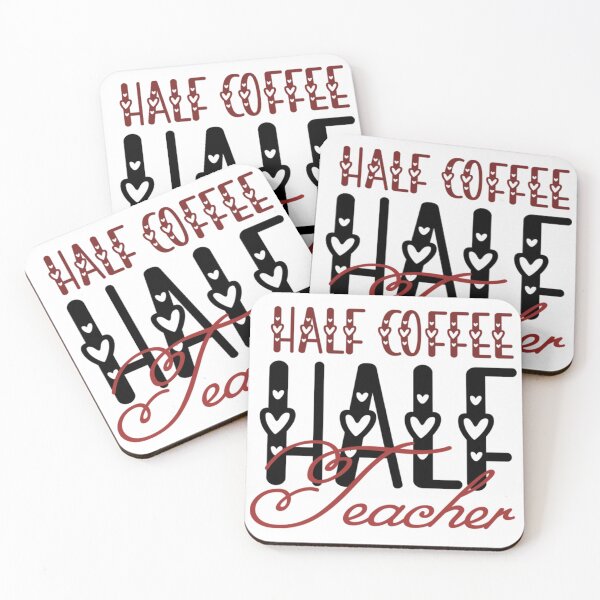 Item preview, Half Coffee Half Teacher designed and sold by boibaby122.