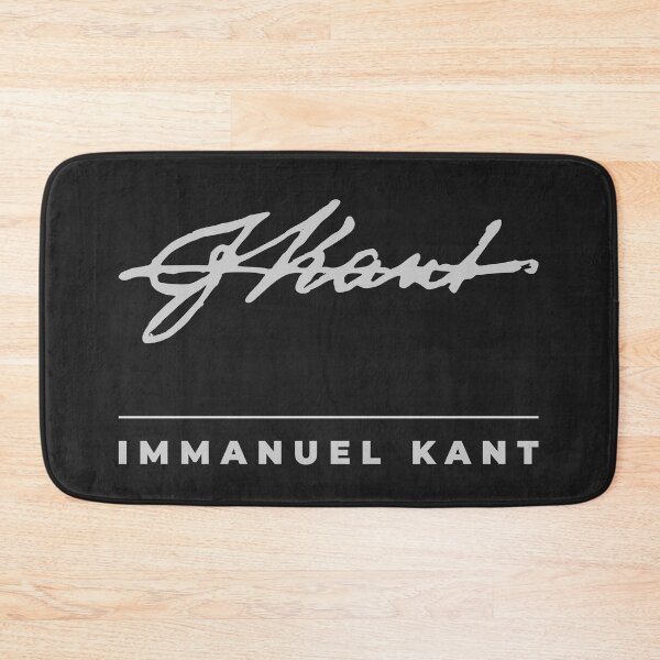 Item preview, Immanuel Kant  signature t-shirt designed and sold by CMYKStudio.