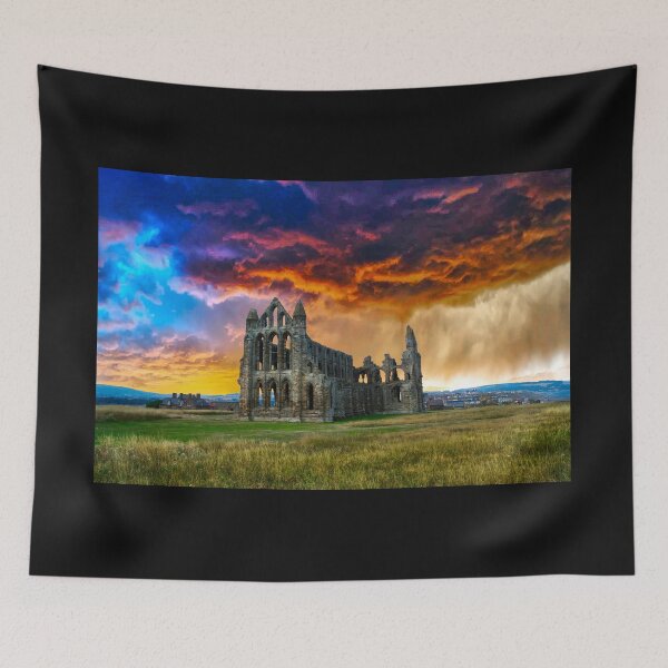 Artikelvorschau, Whitby Abbey Gewitterwolken entworfen und verkauft von Alisonchambers2.