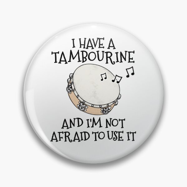 Item preview, Church Tambourine Funny Tambourinist Christian Musician designed and sold by doodlerob.