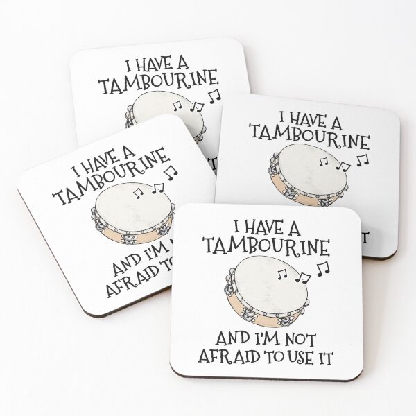 Item preview, Church Tambourine Funny Tambourinist Christian Musician designed and sold by doodlerob.