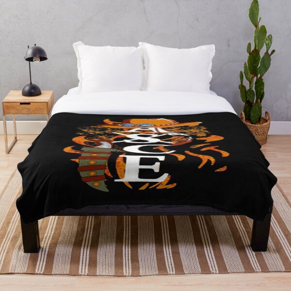 Item preview, PORTOGAS D ACE Throw Blankets & Tapestries / ONE PIECE Throw Blankets & Tapestries designed and sold by allwhatiwant4.