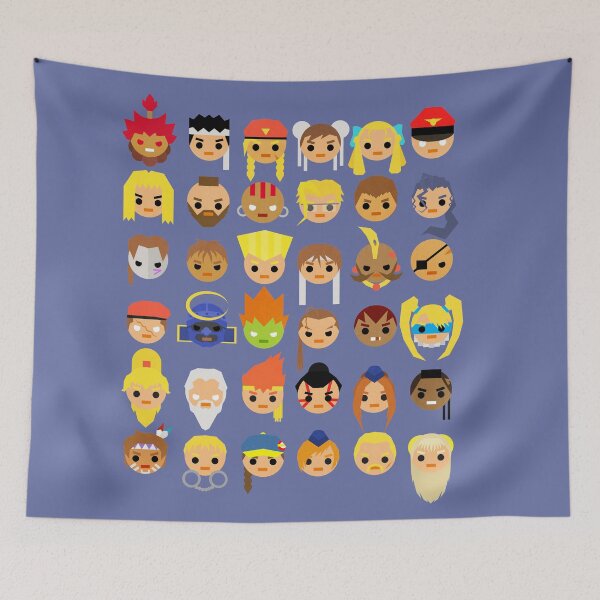 Item preview, Street Fighter Alpha Series Mini designed and sold by sloeilustracion.