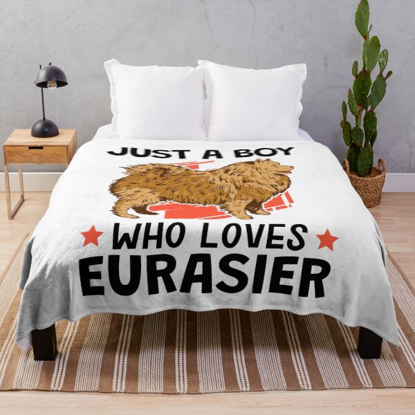 Item preview, Only one Eurasian boy loves Eurasian Dog designed and sold by madgrfx.