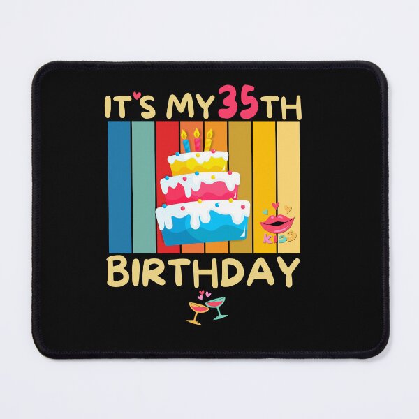 Item preview, It's My 35th Birthday Years with Bday Sweetie Cake designed and sold by CoolCreative.