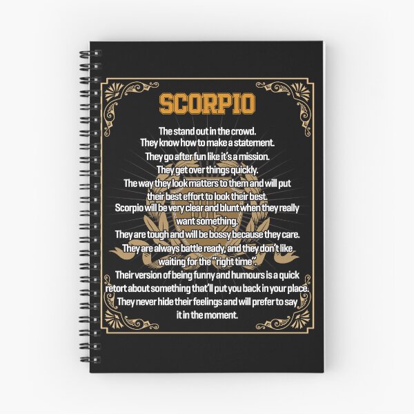 Item preview, Scorpio Facts Zodiac Sign Awesome designed and sold by hoangtrongkhiem.