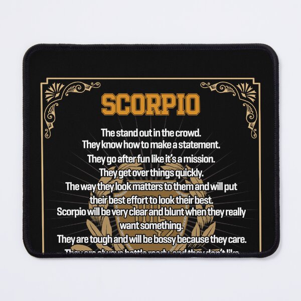 Item preview, Scorpio Facts Zodiac Sign Awesome designed and sold by hoangtrongkhiem.