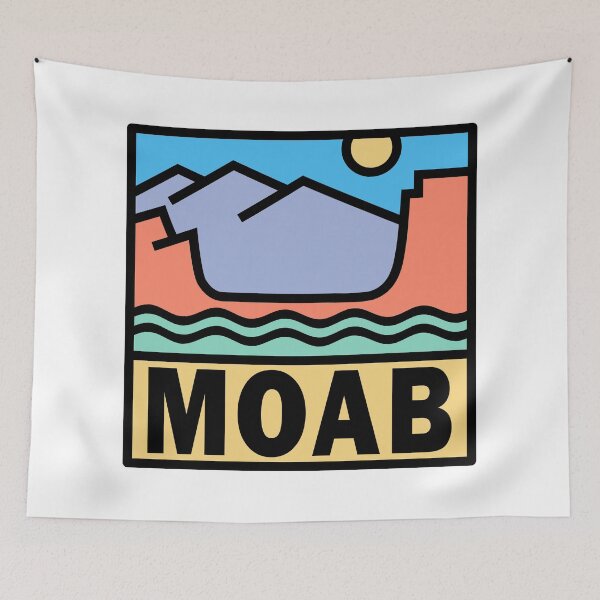 Item preview, Moab - Mountains, Rocks, and River designed and sold by strayfoto.