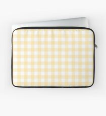 Yellow Gingham Laptop Sleeve