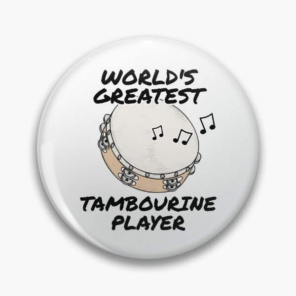 Item preview, World's Greatest Tambourine Player Tambourinist Church Musician designed and sold by doodlerob.