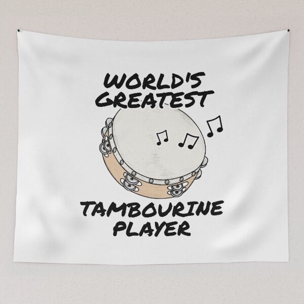 Item preview, World's Greatest Tambourine Player Tambourinist Church Musician designed and sold by doodlerob.