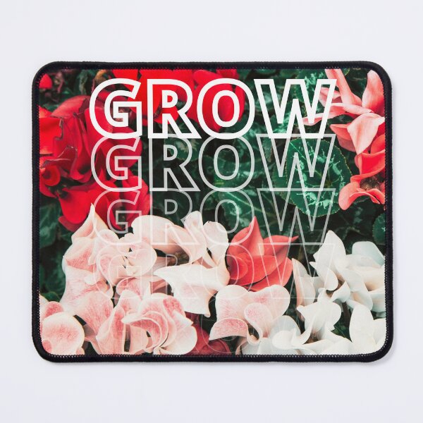 Item preview, GROW (above) - Warm Pink And White Flowers designed and sold by AliceSLee.