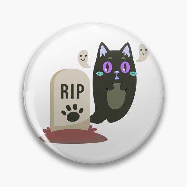 Item preview, Cat RIP Halloween designed and sold by Meditanacor.