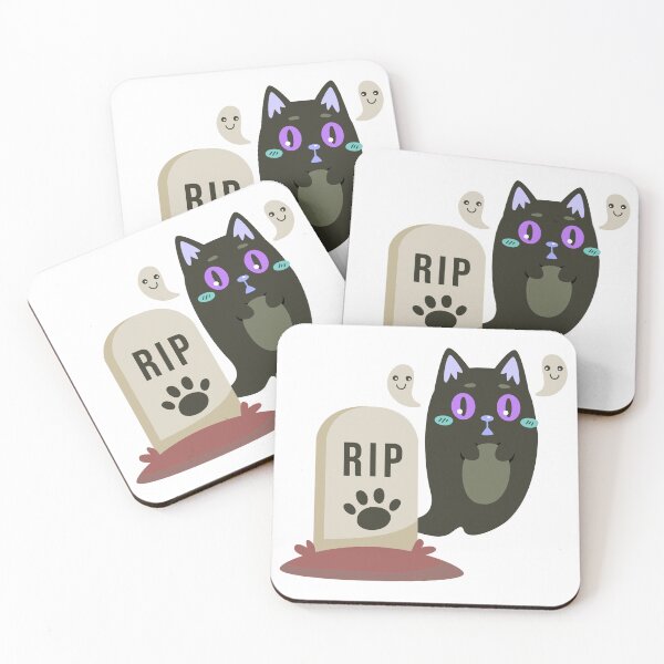 Item preview, Cat RIP Halloween designed and sold by Meditanacor.