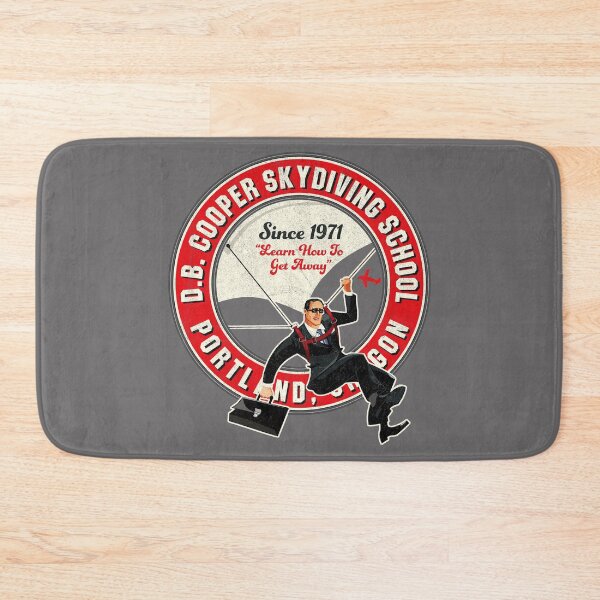 Item preview, DB Cooper Skydiving School designed and sold by Alema Art.